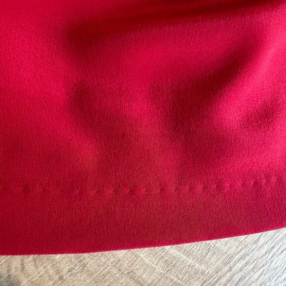 Madewell Silk Button Down Cami Cranberry Red 22 - Picture 14 of 14